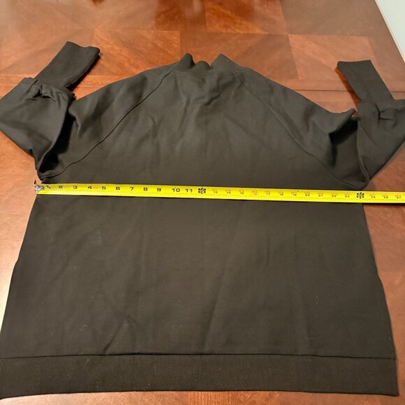 Madonna & Co Black Half-Zip Pullover Sweatshirt Large - Picture 9 of 10